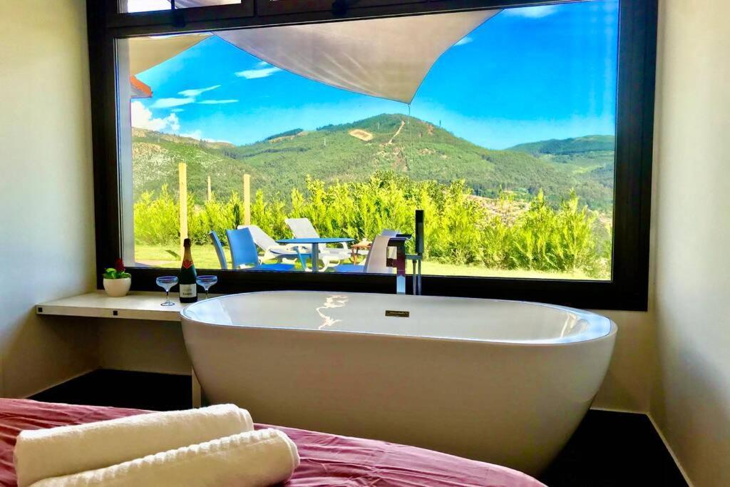 Casa Nueva De Vigo Rural Mos Con Jacuzzi Y Chimenea Para Escapada Romantica Ngoại thất bức ảnh