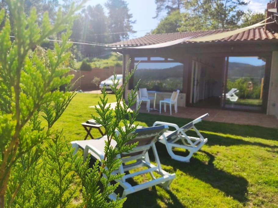 Casa Nueva De Vigo Rural Mos Con Jacuzzi Y Chimenea Para Escapada Romantica Ngoại thất bức ảnh
