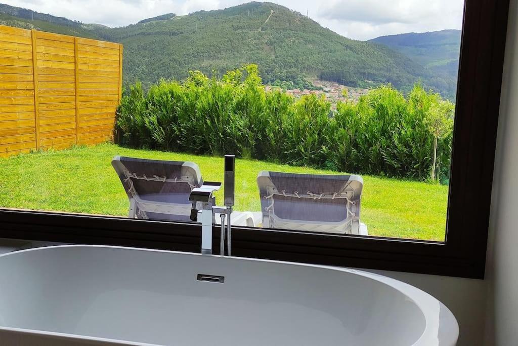 Casa Nueva De Vigo Rural Mos Con Jacuzzi Y Chimenea Para Escapada Romantica Ngoại thất bức ảnh