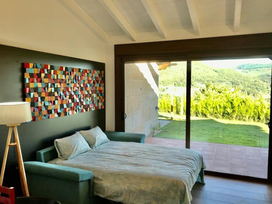 Casa Nueva De Vigo Rural Mos Con Jacuzzi Y Chimenea Para Escapada Romantica Ngoại thất bức ảnh