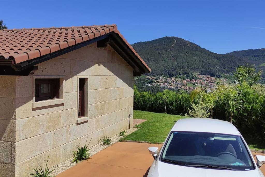 Casa Nueva De Vigo Rural Mos Con Jacuzzi Y Chimenea Para Escapada Romantica Ngoại thất bức ảnh