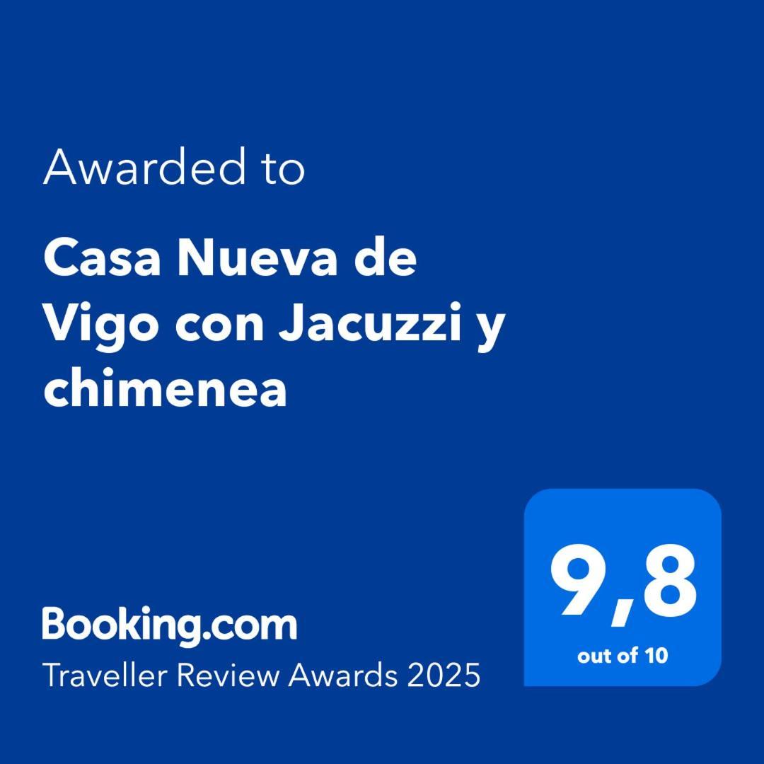 Casa Nueva De Vigo Rural Mos Con Jacuzzi Y Chimenea Para Escapada Romantica Ngoại thất bức ảnh
