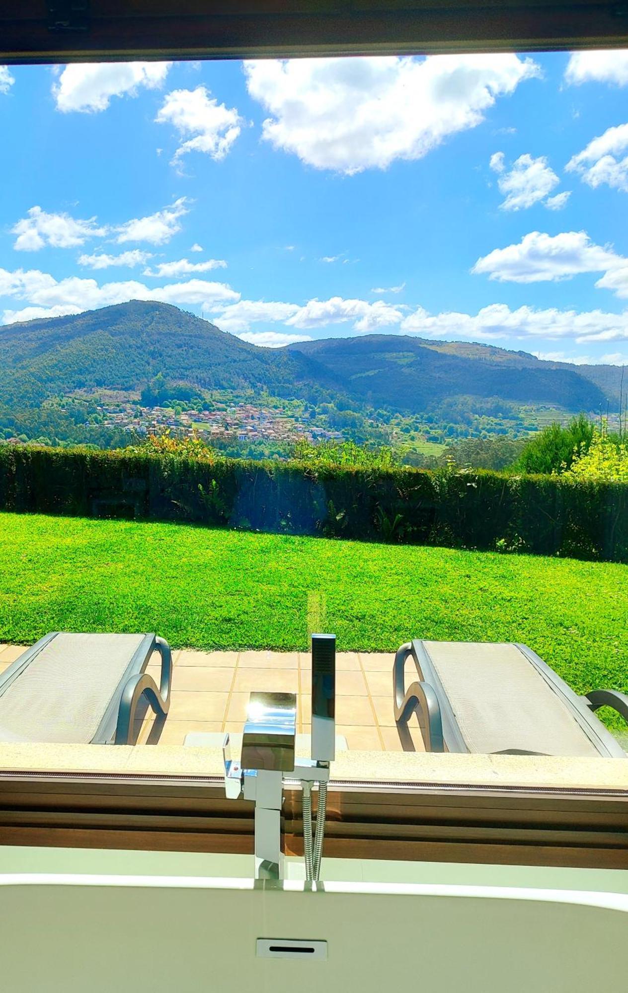 Casa Nueva De Vigo Rural Mos Con Jacuzzi Y Chimenea Para Escapada Romantica Ngoại thất bức ảnh